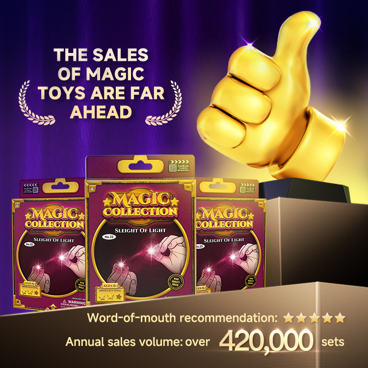 High Quality Magic Tricks Stage Magic Show Props Sleight of Light Educational Toys for Kids