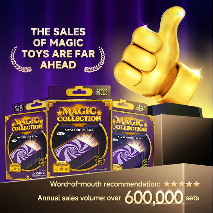 Wholesale Props New Strange Trick Magic Suit for Children Mystical Halloween Toys Including Close-Up Magic Mysterious Box